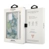 Guess GUHCP13XHFLSN iPhone 13 Pro Max 6,7 zielony/green hardcase Flower Strap